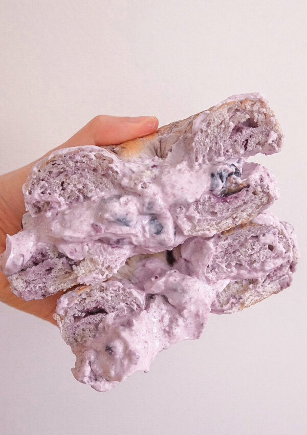 Blueberry Breakfast Bagel