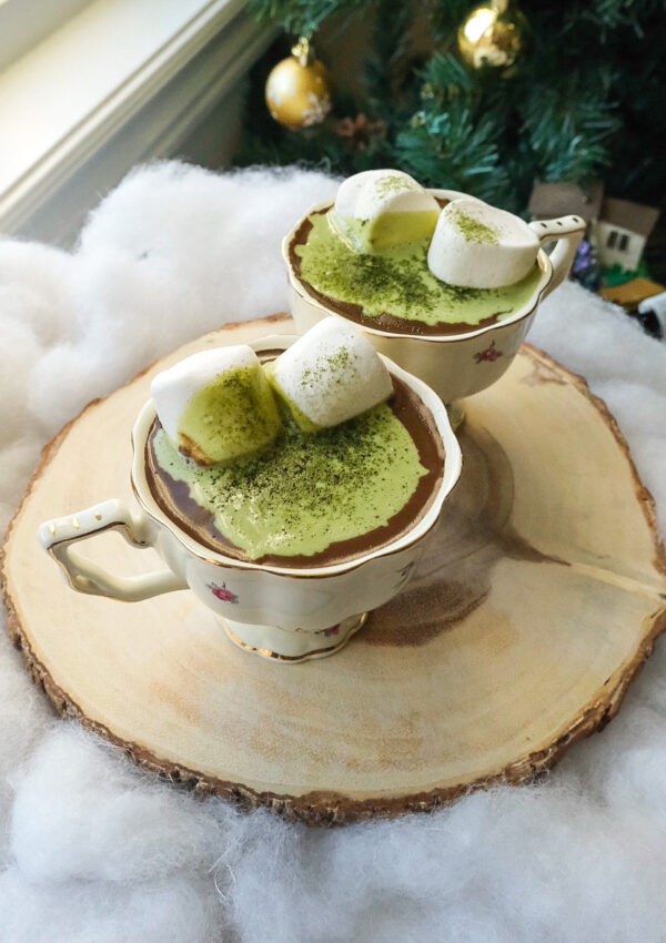 Creamy Matcha Hot Chocolate