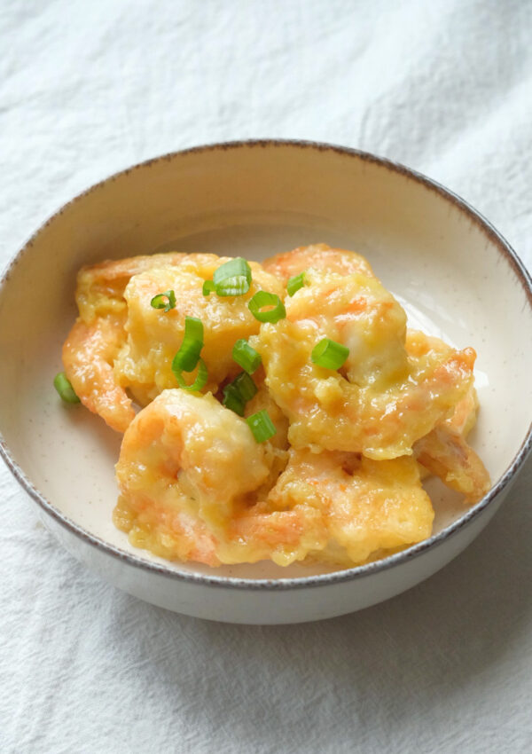 Creamy Wasabi Shrimps