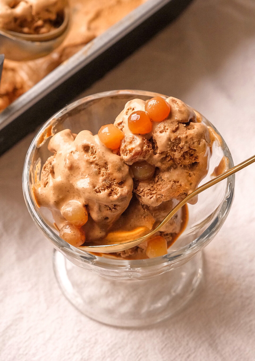 Hong Kong Milk Tea Boba Ice Cream