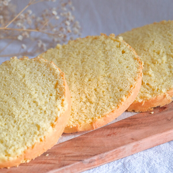 The BEST fluffy Genoise Sponge Cake