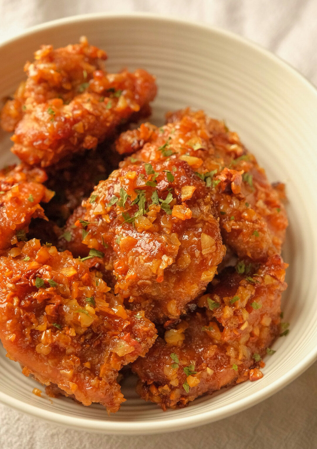 Honey Garlic Chicken Bites