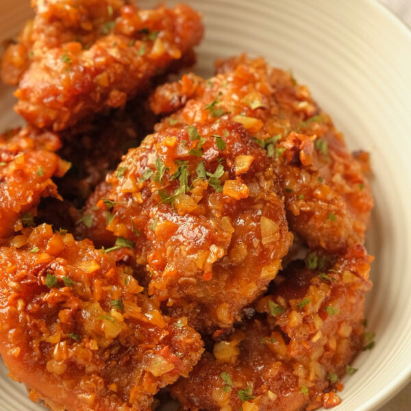 Honey Garlic Chicken Bites